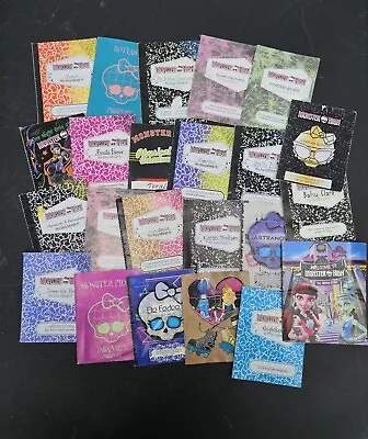 Monster High Doll Diary Lot Of 23 • $80