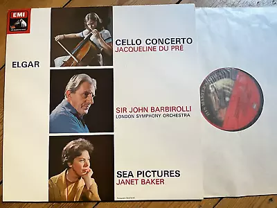 ASD 655 Elgar Cello Concerto  Sea Pictures Jacqueline Du Pre • £15