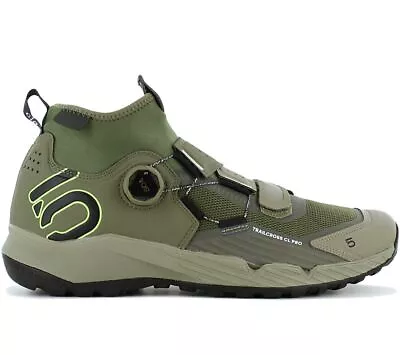 Adidas FIVE TEN 5.10 Trailcross Pro Clip-In MTB Shoes GY9118 Mountain Bike Green • $132.98