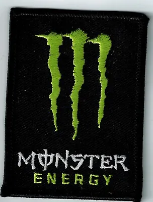 Monster Patch Iron-on Embroidered Heavy Backer Suzuki MX Promotional Item Energy • $5.99