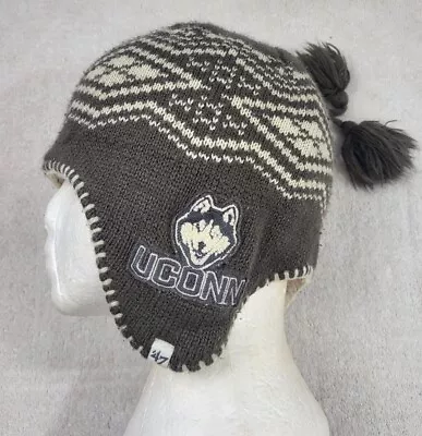 UCONN Huskies -  University Of Connecticut - Knit Winter Beanie / Hat - 47 Brand • $10