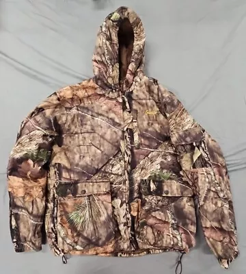 Gamehide Jacket Men Medium Hunting Mossy Oak Break Up Country Camo Snap Pockets • $29.99