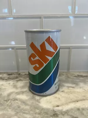 Vintage Ski Citrus Soda Pop Can Steel Pull Tab Top 12 Oz • $20