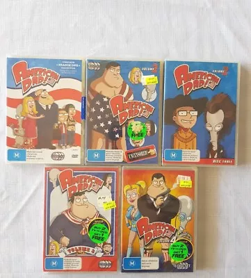 American Dad Seasons Volumes 1234 Brand New Sealed Dvds R4 13 Discs Vgc • $29.99