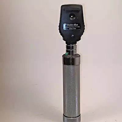 Unique Welch Allyn C-Cell Handle W/11710 Ophthalmoscope Has Great Light/Optics! • $169.77