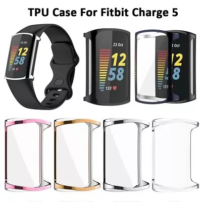 Accessories Screen Protector Protective TPU Case Cover For Fitbit Charge 5 • $5.81