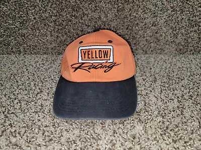Vintage K Products Yellow Racing Snapback Hat Made In The USA Advertising • $17.10
