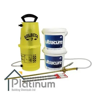 Ultracure Damp Proof Cream Kit (2 X 3L Kit) | DPC Course Injection Treatment • £125.90