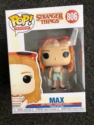 $30 • Buy MAX #806 - Hard To Find - Stranger Things - Television Funko Pop! Vinyl