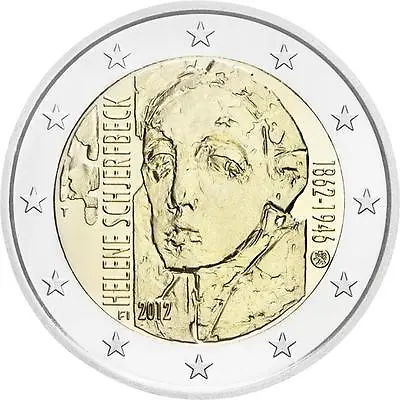 2012 Finland € 2 Euro Uncirculated UNC Coin  Helene Schjerfbeck 150 Years  • $7.25