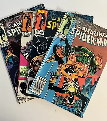 Amazing Spider-Man #253 255 256 257 - Marvel Comic Book Lot Of 4 • $16.99