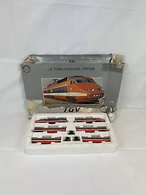 BACHMANN Vintage N Scale TGV High Speed French Passenger Train #51-4001-0 • $100