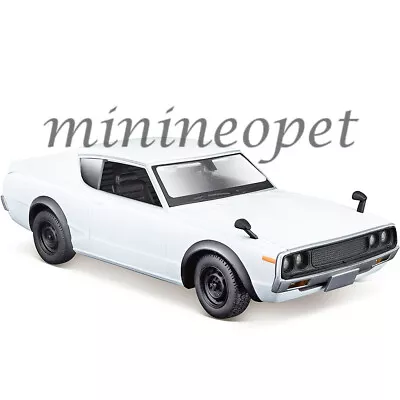 Maisto 31528 1973 Nissan Skyline 2000 Gt-r Kpgc110 1/24 Diecast Model Car White • $15.45