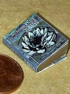 Witch Wizard Winogrands Water Plants Book Blank Page Mini Dollhouse Harry Potter • $5.99