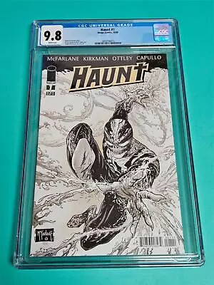 CGC 9.8 MINT~ HAUNT # 1 Comic ~ Todd McFarlane ~ 2009 Image 1st Print KEY GEM • $99.99