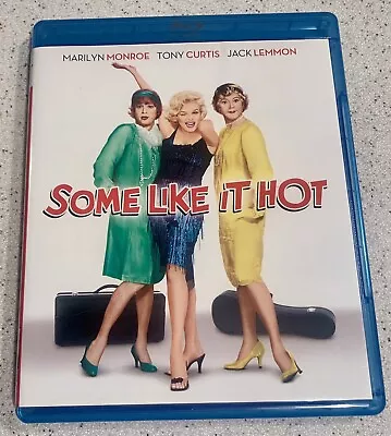 Some Like It Hot  BluRay 1959 Marilyn Monroe Like New Condition ￼ • $5