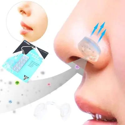 Invisible Nasal Filter Anti-Pollen Allergy Dust - Silicone Gel Nose Filter • £7.07