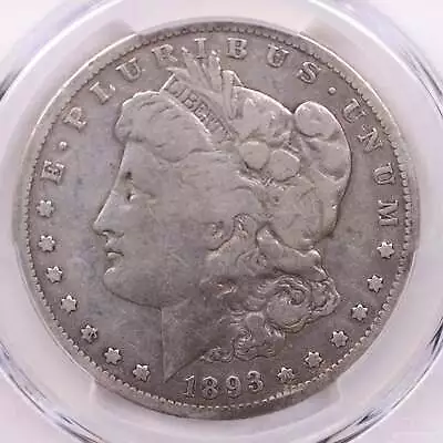 1893-S Morgan Silver Dollar.  PCGS Graded Affordable Coin Store Sale #35404 • $4408