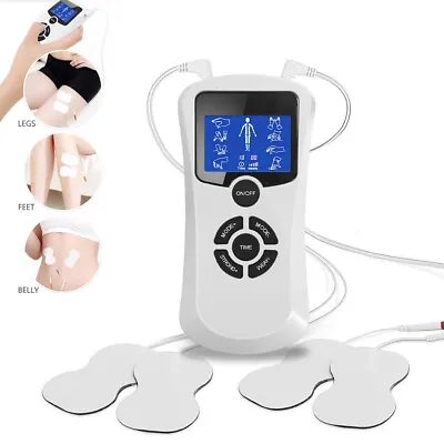 £18.95 • Buy TENS Machine EMS Stimulator Relief Tired Feeling Back Pain Neck Shoulder Pain