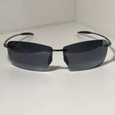 Maui Jim Sunglasses-Light House MJ Sport 423-02 Black Frames- Polarized Lenses • $59.99