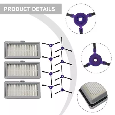 Filter/Side Brush For Samsung Powerbot-E VR05R5050WK Robot Vacuum/Cleaner Parts • £16.73