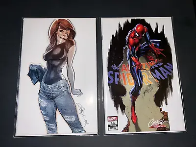 Amazing Spiderman #14 (A + K)  CAMPBELL Variant Mary Jane VIRGIN SDCC EXCLUSIVE • $65