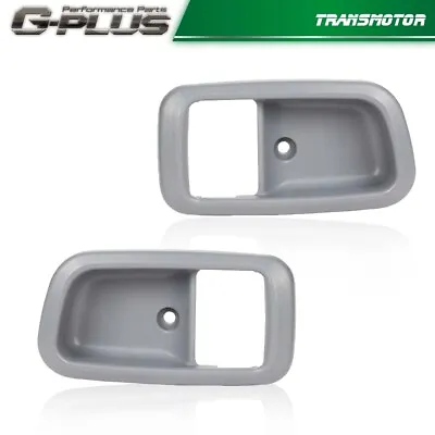 Pair Door Handle Trim Set Fit For 2000-2006 Toyota Tundra Front Gray 2PCS • $6.14