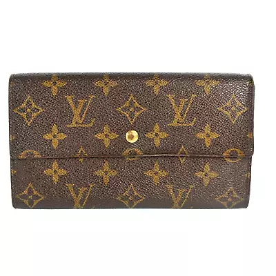 Louis Vuitton Monogram Porte Tresor International Long Wallet M61215 R2970R604 • $108