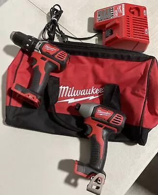 Milwaukee 2697-22CT M18 2-Tool Combo Kit W/ Drill & Impact Driver - Used • $173.95