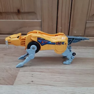 Bandai 1993 Power Rangers Yellow Megazord Sabre Tooth Tiger Figure • £10