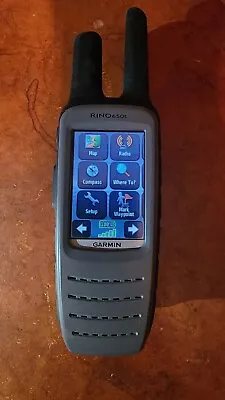 Garmin Rino 650t Handheld GPS • $235