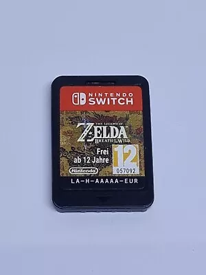 The Legend Of Zelda Breath Of The Wild - Nintendo Switch Game Cartridge - F Post • $44