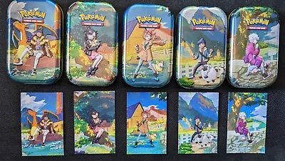 Pokemon - Crown Zenith - 5 Empty Mini Tins Set - W/ Insert But NO Stickers • $9.99