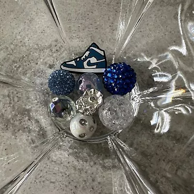 Blue Sneaker Nike Mix Beads  /Variety For Beaded Pens 10 PCs DIY • $8