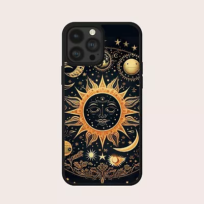 Witchy Celestial Sun Moon Phone Case Back Cover For Iphone Samsung Google Pixel • £7.99