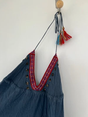 $25 • Buy Tigerlily Low Cut Back, Halter Dress - Size 10
