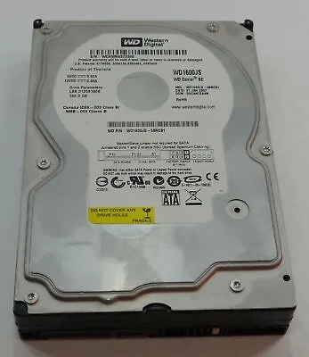 Western Digital WD1600JS 160GB SATA 3Gbps Hard Drive Used - Free Delivery • £6.79