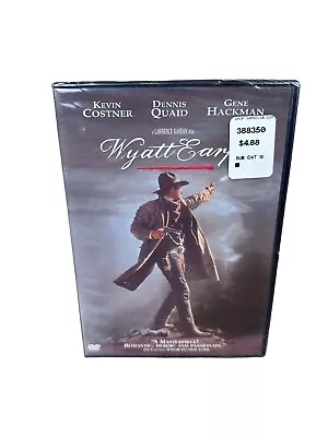 Wyatt Earp (DVD 1994) Kevin Costner Dennis Quaid Gene Hackman NEW ~ SEALED • $4.99