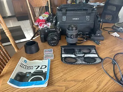 Konica Minolta Dynax Maxxum 7d W/ AF 100-300 Lens • $250