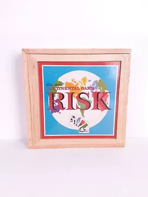 RISK Continental Game 2003 Nostalgia Game Series In Wooden Box Parker Bros • $19.95