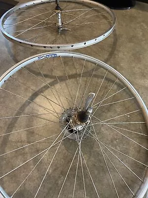 Vintage Vuelta By Rodi Vxx 2.2 Alloy 32 Hole Rims With Shimano Paralax Hubs • $80