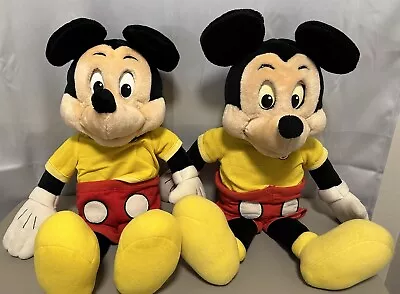 1986 WOW Talking Mickey Mouse 24  W/cassette Lot Of 2. 1 Wrks 1 For Parts • £38.60