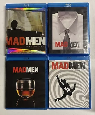 Mad Men Collection : Season 1-4 Blu-ray Excellent Condition!!! Fast Shipping!!! • $35