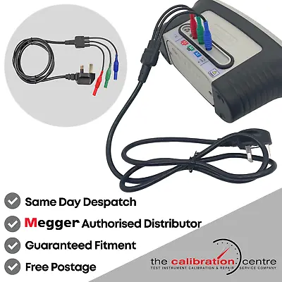 Replacement 13a Mains Test Lead - Megger Mft1730 & Mft1731 Multifunction Testers • £25.99