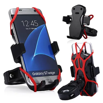 Universal Motorcycle MTB Bike Bicycle Handlebar Mount Holder For Cell Phone GPS • $7.21