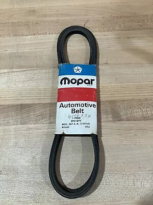 Nos Mopar 1978 Dodge Plymouth Police Pkg. Alt. W/ac Fan Belt 400 Cid Eng. Nic!! • $74.95