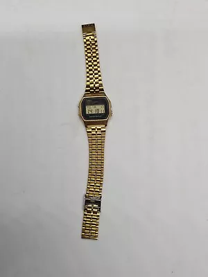 £57.11 • Buy CASIO Alarm Chrono A159WGE Water Resistant Stainless Steel Wristwatches Vintage 