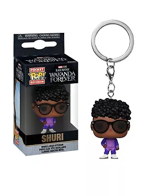 Funko Pocket POP Marvel Black Panther Wakanda Forever Shuri Vinyl Figure Keychai • £9