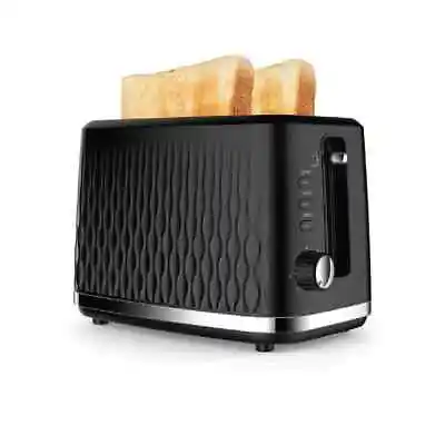 $30.40 • Buy 2 Slice Toaster Electric Automatic Crumb Tray Defrost Reheat Variable Browning