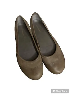 Patagonia Women's 7 Maha Smooth Expresso Brown Ballet Flats • $13.59